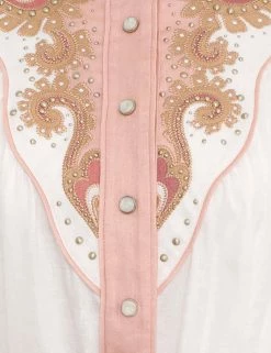 Laurel Applique Shirt Dress -Anneke shop unnamed file 518