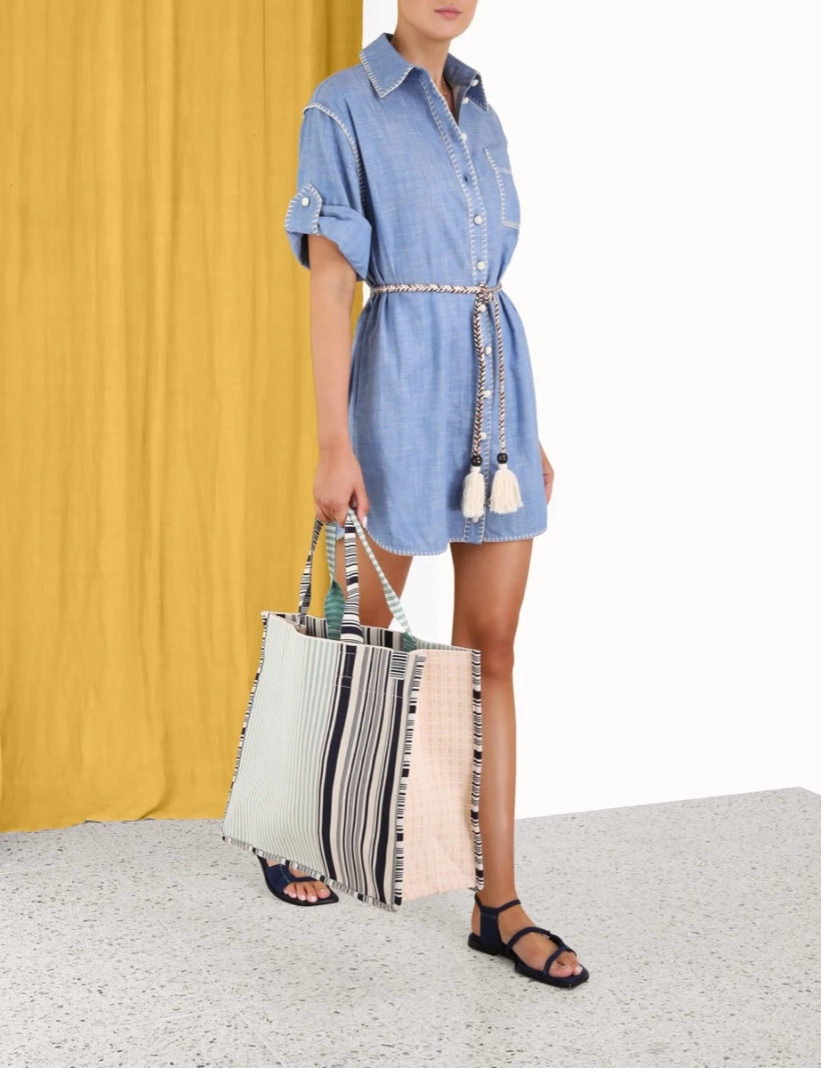 Laurel Mini Shirt Dress 5 Laurel Mini Shirt Dress - Image 3
