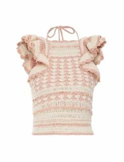 Clover Crochet Halter Tank