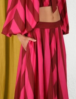 Tiggy Chevron Full Skirt -Anneke shop unnamed file 661