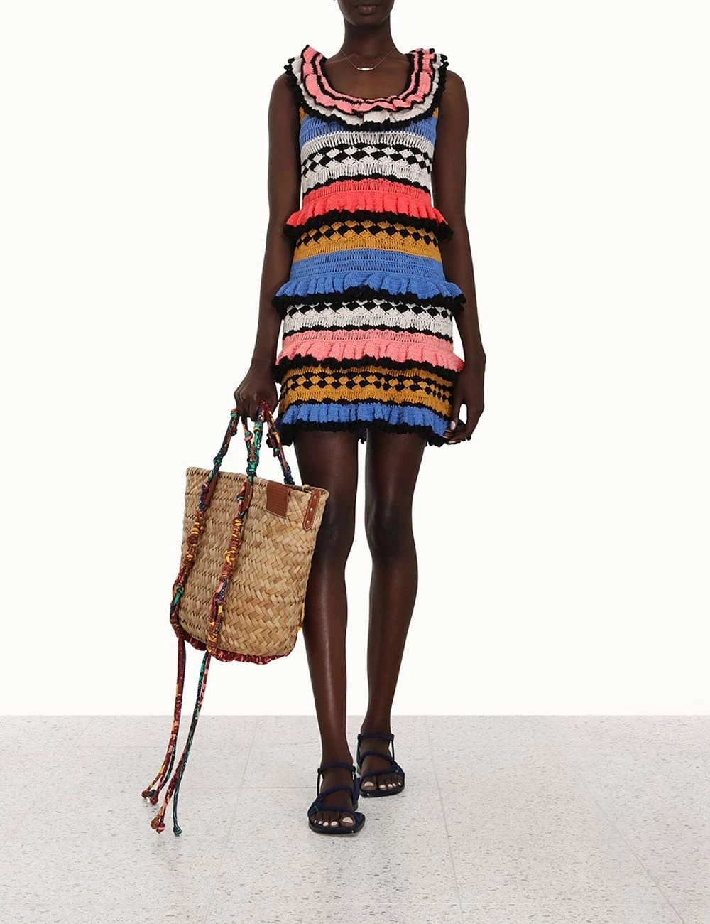 Tiggy Frill Mini Dress 4 Tiggy Frill Mini Dress - Image 2