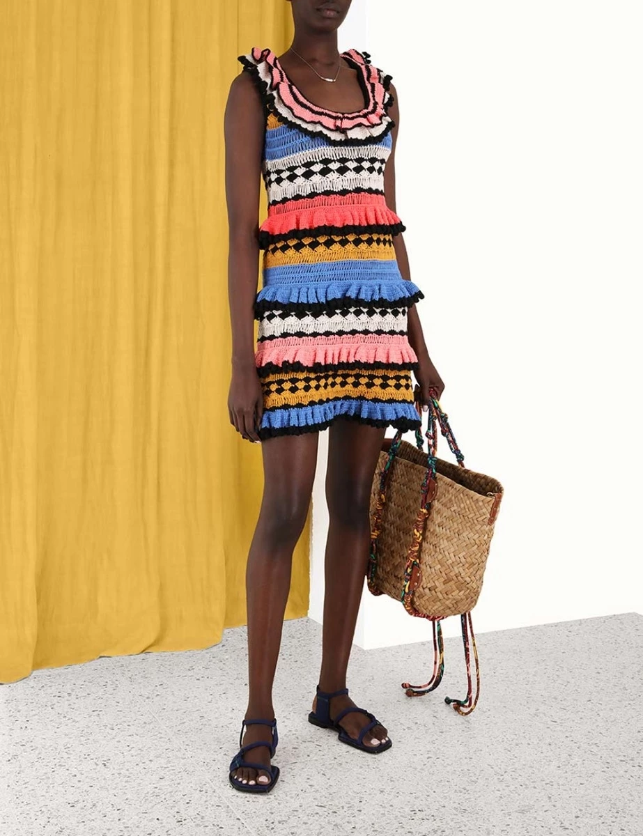 Tiggy Frill Mini Dress 5 Tiggy Frill Mini Dress - Image 3
