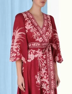 Tiggy Wrap Midi Dress -Anneke shop unnamed file 733