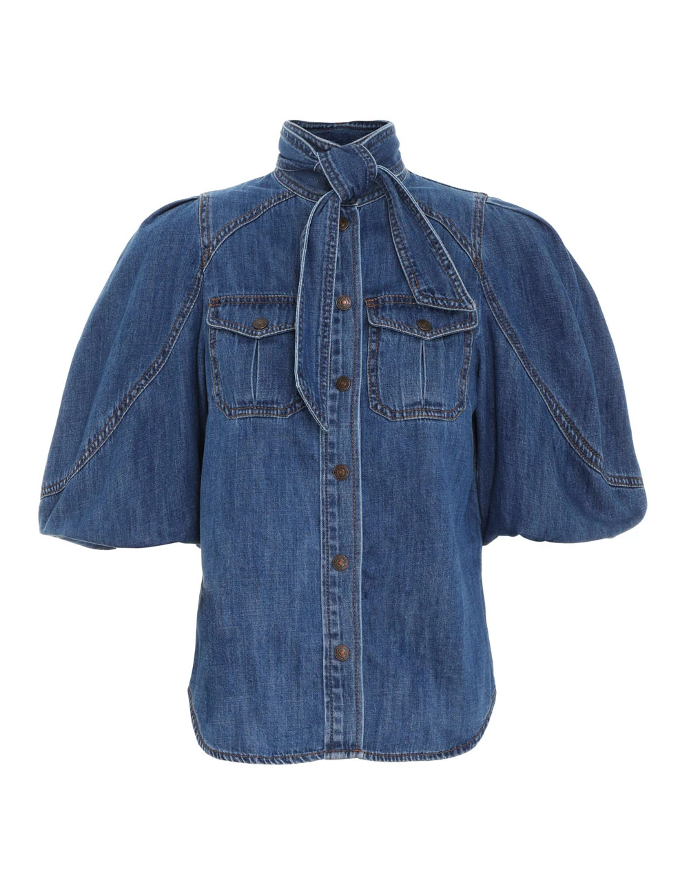 Tiggy Lantern Sleeve Shirt Tiggy Lantern Sleeve Shirt -Anneke shop unnamed file 735