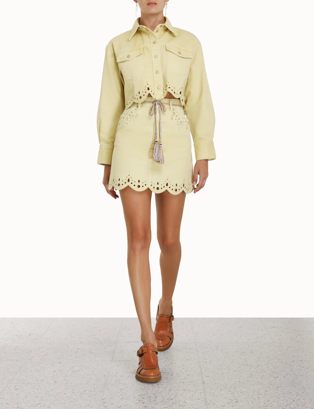 Clover Scallop Shirt Jacket 4 Clover Scallop Shirt Jacket - Image 2