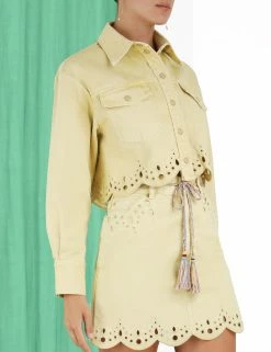 Clover Scallop Shirt Jacket 12 Clover Scallop Shirt Jacket -Anneke shop unnamed file 763
