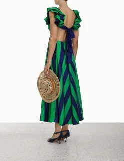 Tiggy Frill Shoulder Dress -Anneke shop unnamed file 810