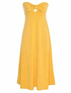 Jeannie Tie Bandeau Dress