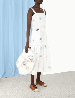 Jeannie Drop Waist Midi Dress -Anneke shop unnamed file 857