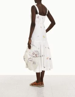 Jeannie Drop Waist Midi Dress -Anneke shop unnamed file 858