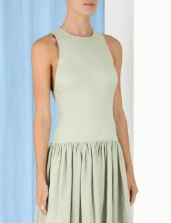 Jeannie Halter Midi Dress -Anneke shop unnamed file 865