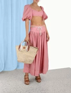 Jeannie Basque Waist Skirt -Anneke shop unnamed file 887