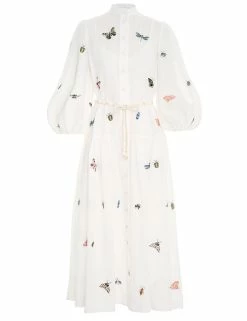 Jeannie Drop Waist Shirt Dress