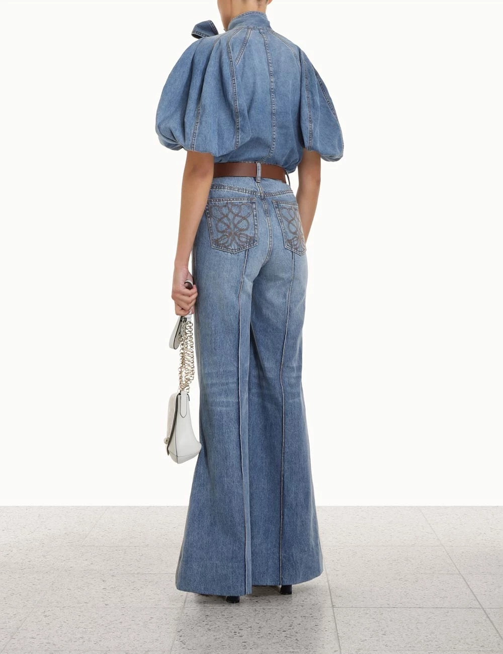 Kaleidoscope Tie Neck Blouse Kaleidoscope Tie Neck Blouse -Anneke shop unnamed file 9