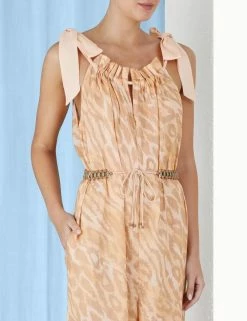 Violet Tie Jumpsuit -Anneke shop unnamed file 919