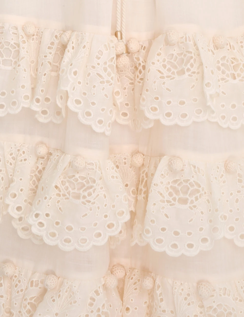 Lyre Trim Tiered Dress 8 Lyre Trim Tiered Dress - Image 6
