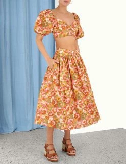 Violet Twist Waist Skirt -Anneke shop unnamed file 929