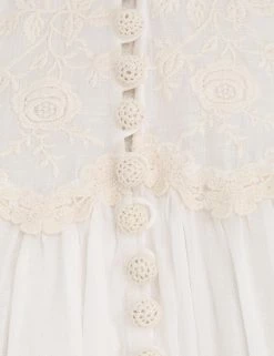 Pattie Embroidered Trim Blouse -Anneke shop unnamed file 944