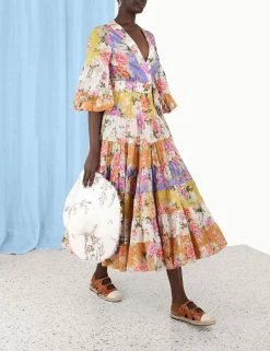 Pattie Wrap Midi Dress -Anneke shop unnamed file 947